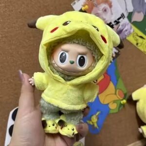 Pikachu Costume Clothing For Labubu, Doll Is Not Included